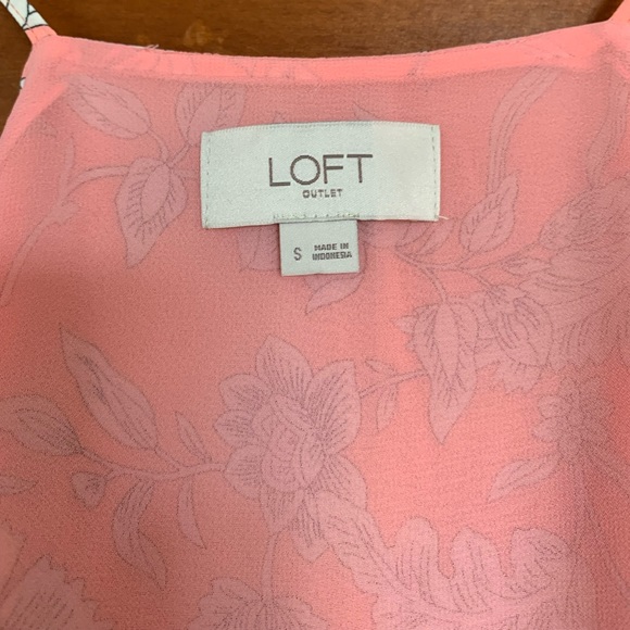 Loft Outlet Floral Cami in Wild Flamingo - Picture 4 of 6